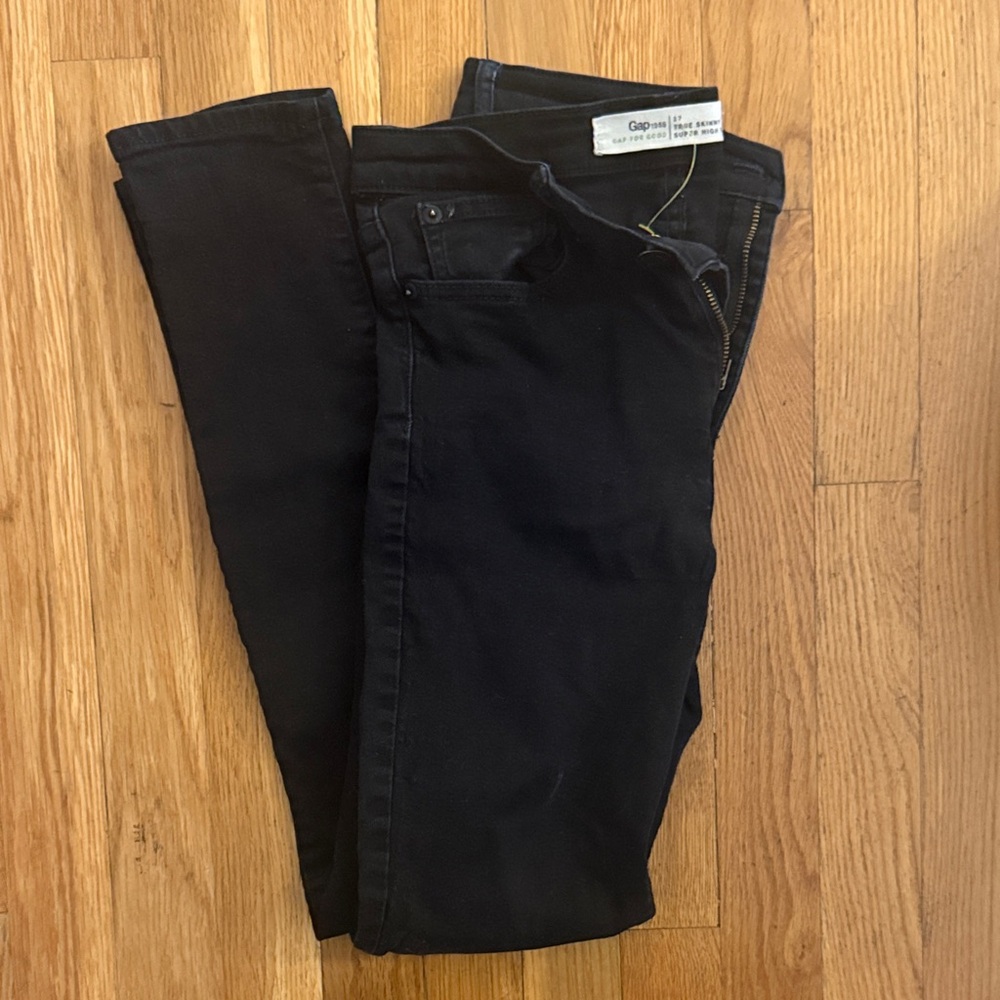 GAP Women's Dark Blue Skinny Jeans